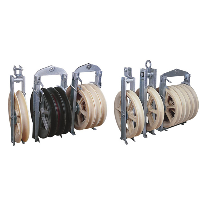 Large diameter pay-off pulley