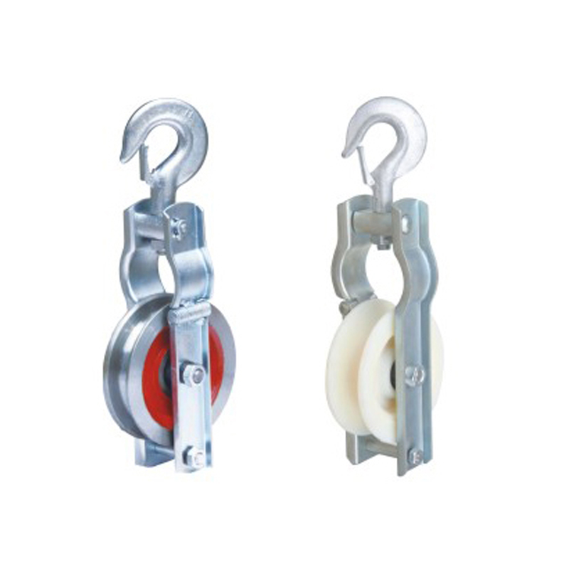 Earth wire pay-off pulley