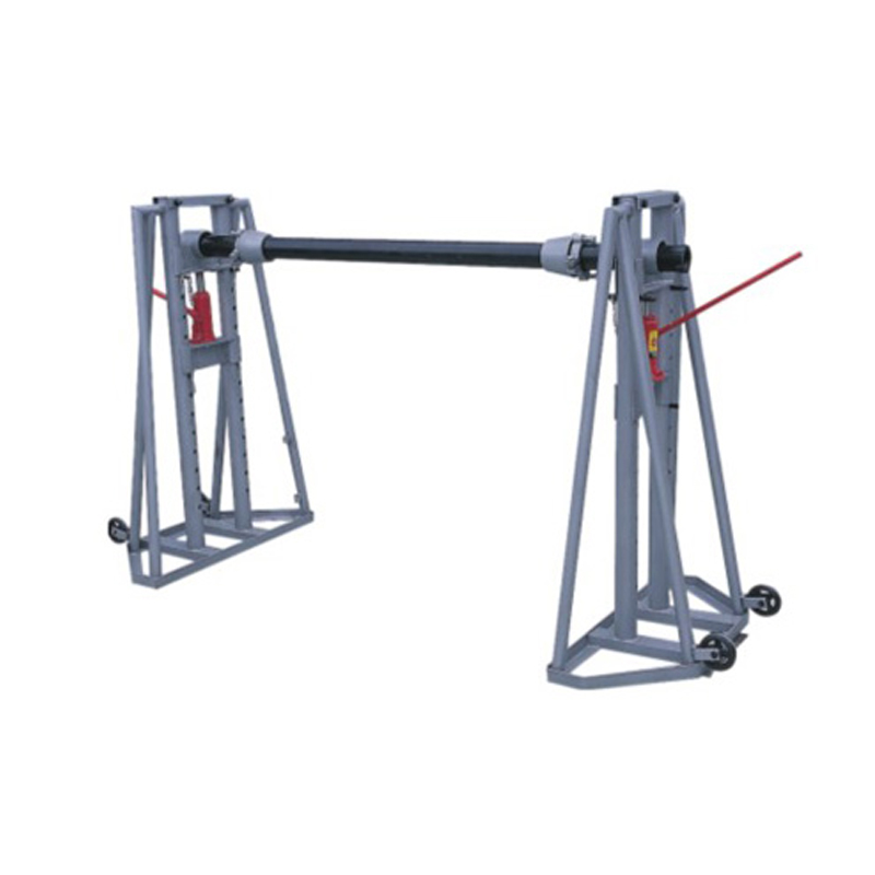 Cable laying support (hydraulic type)