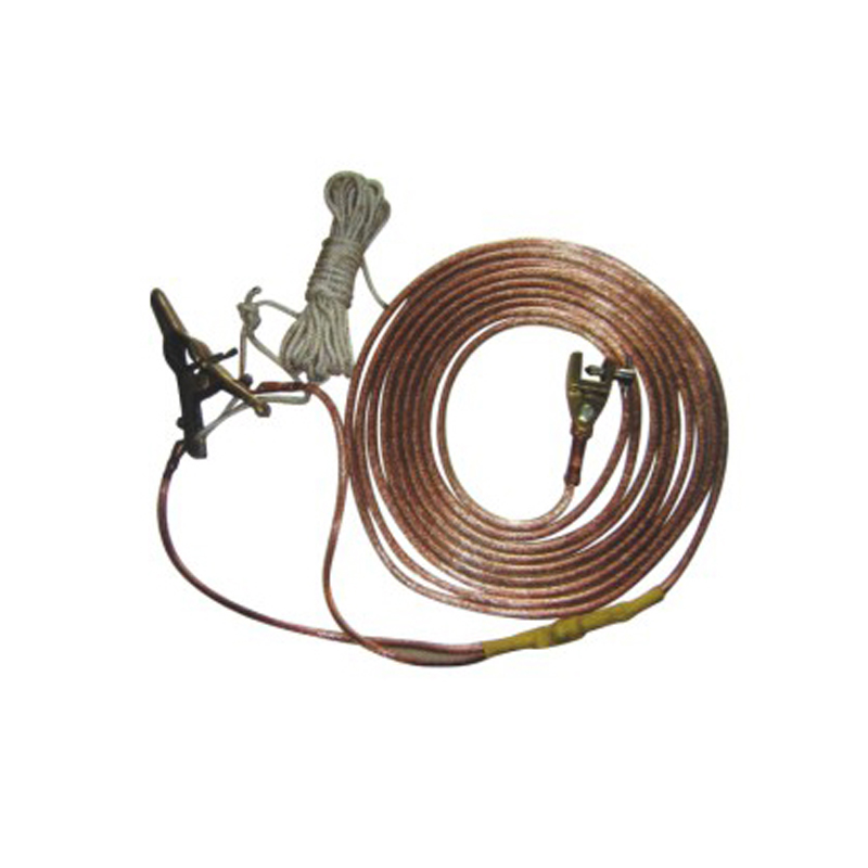 Single phase grounding wire