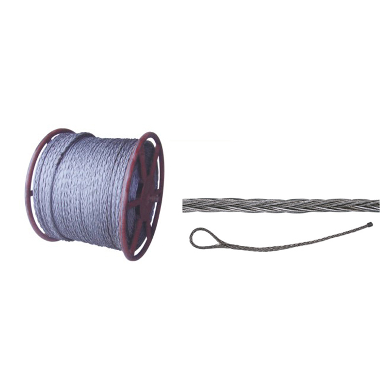 Twist resistant woven wire rope