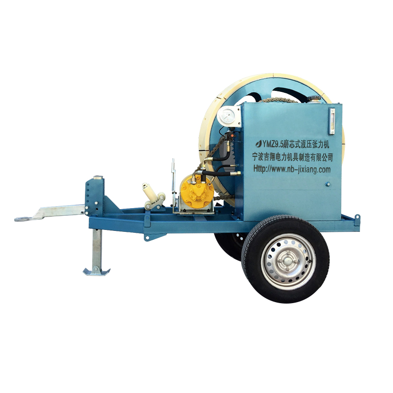 Series grinding core hydraulic passive tension machine